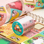  Bring a little sparkle to your notes. Our Dazzling World Writable Washi Tape features whimsical, light-catching illustrations on a smooth, writable surface - so you can jot down dates, labels, reminders, or tiny messages directly onto the tape. 

 Perfect for planners, journals, gift tags, and organizing with a touch of magic. 

 Write it. Stick it. Make it shine. 

 Choose from the following products 
 1. Washi Tape Full Loop 

 Materials: 
 Washi tape on release paper 

 SIZE: 
 Full roll: 45mm wide x 5m