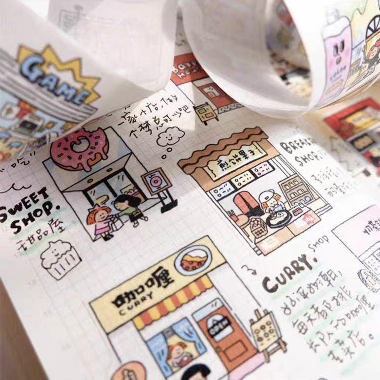 If you could open a shop of your choice, what would you open? A Bakery? A donut store? A Flower shop? A handicraft shop? Or just some vending machines?...

In volume 31, you will find whatever shop you are wishing for, you can open as many shops you want in your own journal.