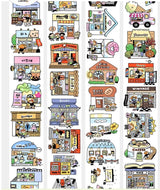If you could open a shop of your choice, what would you open? A Bakery? A donut store? A Flower shop? A handicraft shop? Or just some vending machines?...

In volume 31, you will find whatever shop you are wishing for, you can open as many shops you want in your own journal.