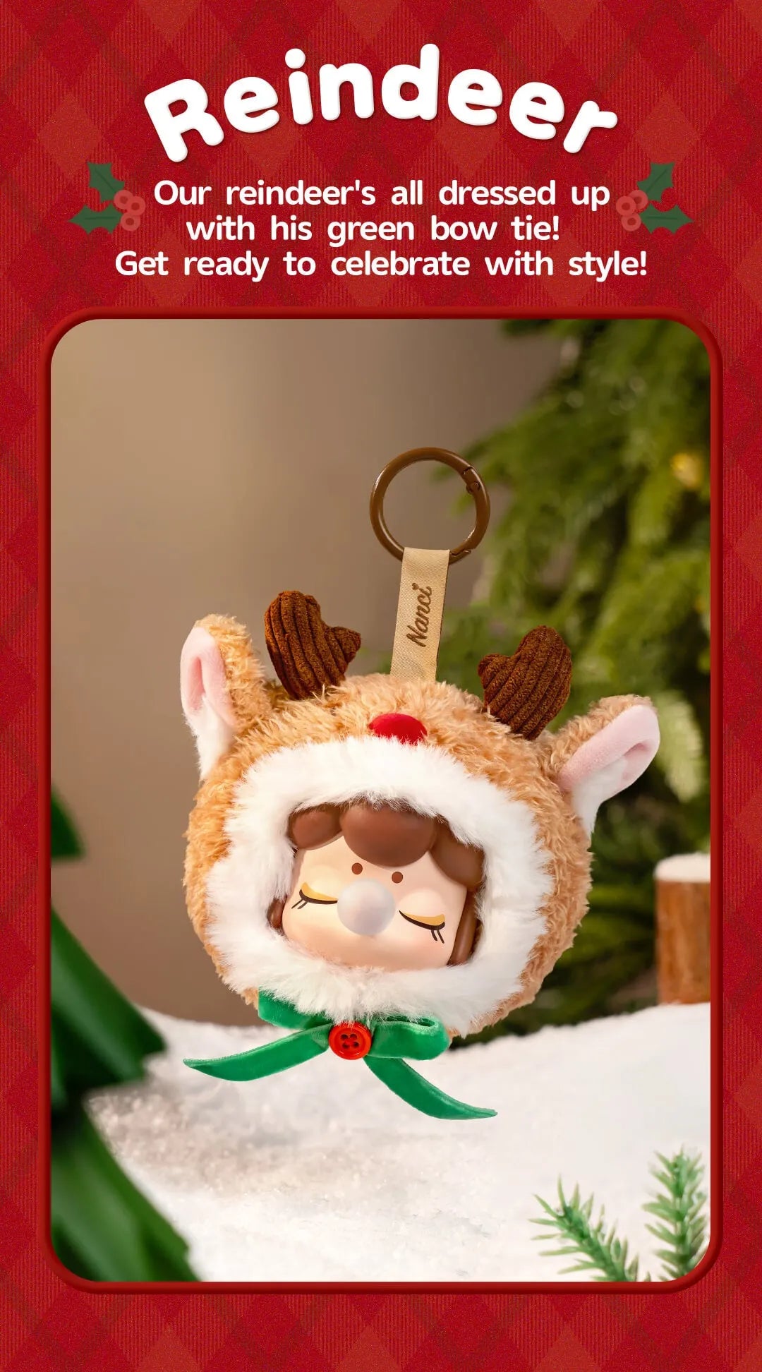 Rolife Nanci Christmas Gift Plush Pendant Blind Box