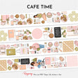 Slow mornings, warm drinks, and cozy café corners —&nbsp;Cafe Time Pre-cut PET Tape 3.0&nbsp;captures the simple joy of coffee shop moments in the cutest way. This collection is filled with charming café scenes, pastries, coffee cups, books, plants, and soft lifestyle elements designed to bring warmth and everyday happiness to your pages.

The soft neutral and blush tones make this tape perfect for creating cozy, feminine, and aesthetic spreads. Because the designs are&nbsp;pre-cut, you can simply peel and 