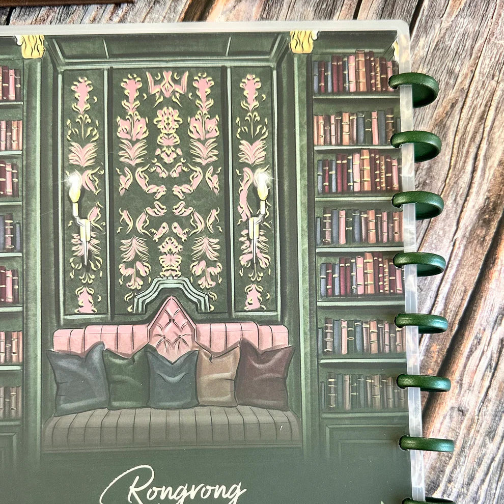 Step into the world of classic literature with the Dark Academia All Booked Up Journal. Perfect as a book journal, reading planner, or book planner, it’s designed for those who love the charm of old libraries and the allure of Dark Academia. Capture your reading lists, reflections, goals, and inspirations in this elegant companion that blends style with function. Enhance your literary journey with every page.

Track Your Reading Journey:&nbsp;The&nbsp;Book List&nbsp;section allows you to document titles, au