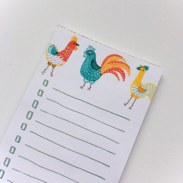 Lista de mercado de Rooster Friends