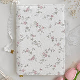 Cubierta de cuaderno de campo de rosas