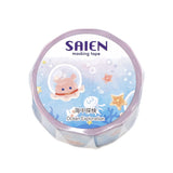 SAIEN flapjack octopus Underwater Exploration Sea Bed Washi Tape