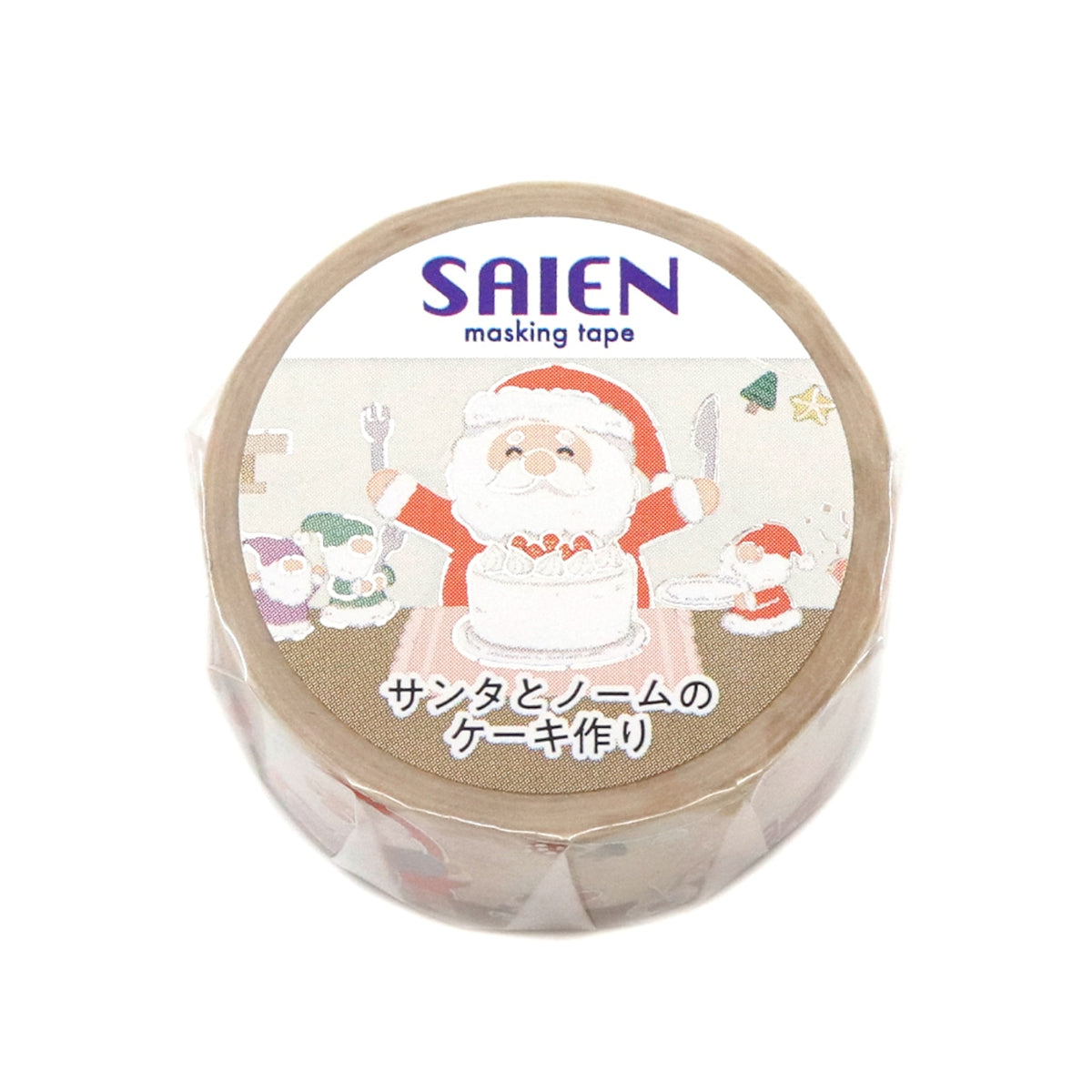 SAIEN - Santa and Gnome Cake Making Washi Tape



A cute cake-making world featuring Santa Claus and a gnome unfolds. This tape is an item that further enhances the Christmas atmosphere!

Size approx. 20mm x5m
Country of manufacture: Japan
Material / component: Paper