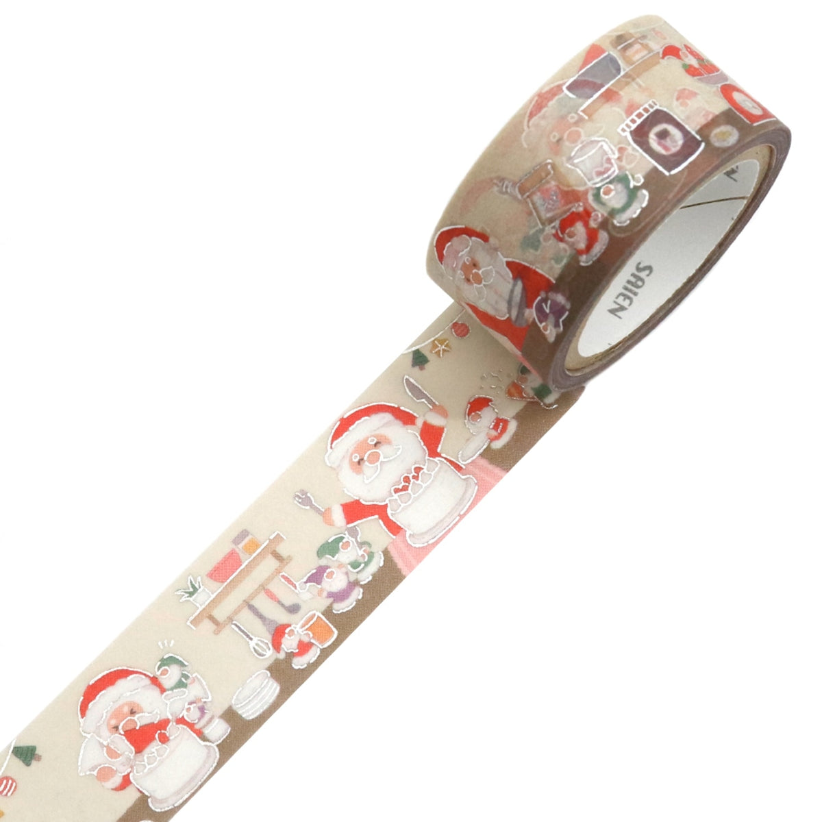 SAIEN - Santa and Gnome Cake Making Washi Tape



A cute cake-making world featuring Santa Claus and a gnome unfolds. This tape is an item that further enhances the Christmas atmosphere!

Size approx. 20mm x5m
Country of manufacture: Japan
Material / component: Paper