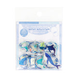 ✨ Gracefully glide through the blue world... Dynamic Ocean...

The backing paper has a handle, making it easy to peel off and simple to decorate—another great feature. It's perfect for collages of notebooks and planners, or for decorating your favorite favorite items!