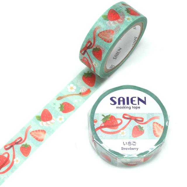 SAIEN - Strawberry Washi Tape