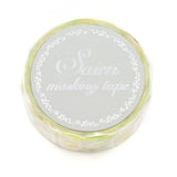 Sized at 15mm × 7m, this tape adds a clean, nature‑inspired accent to journals, planners, scrapbooks, and spring‑themed projects. A simple ribbon of honeyed warmth for any page.