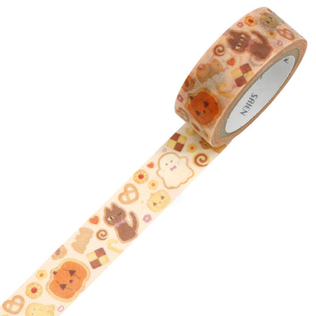 The translucent Japanese paper gives the cookies a soft, watercolor glow, making them perfect for decorating planners, journals, treat bags, party invites, and anything that needs a sprinkle of Halloween fun. It’s sweet, silly, and just the right amount of spooky.