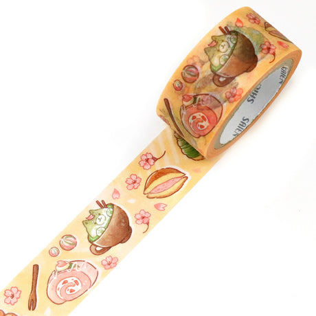 Light, airy, and beautifully illustrated, this washi tape brings a festive elegance to journals, planners, gift wrapping, and seasonal crafts. It’s a small ribbon of springtime delight, perfect for anyone who loves the poetry of Japanese tradition.