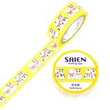 SAIEN Washi Tape - Beckoning Cat