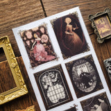 🕯️🪞 Love doesn’t always arrive with roses, sometimes it lingers like a ghost in velvet halls. Wrapped in shadows and candlelight, @lizmamont’s haunting scenes unfold like pages from a forgotten gothic tale. From lavish gowns and quiet rituals to watchful cats and whispered secrets behind curtained windows, each illustration invites you to continue the tale to find answers.

Art by: @lizmamont