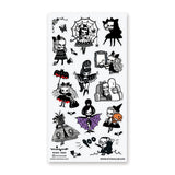 🖤🎀 These ghoulish gals by @miznawada have killer style—bat capes, spiderweb umbrellas, matching with their ghost BFFs for movie night (popcorn mandatory), and slaying every look from cemetery-chic to vampire glam. It’s giving goth girl energy with a sprinkle of mischief and a whole lot of cute. Catch us summoning spirits and fashion inspo.