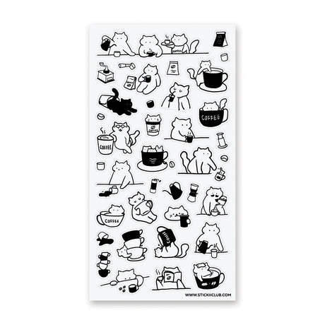 ☕🐱 Running on caffeine and cattitude? This purr-fectly jittery crew knows the grind never stops! These feisty felines are brewing up trouble, napping mid-sip, and living their best espresso lives - one cup (or five) at a time. Whether you’re a latte lover or a drip devotee, these cool cats are here to remind you: stay grounded, but never decaffeinated!