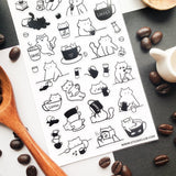 ☕🐱 Running on caffeine and cattitude? This purr-fectly jittery crew knows the grind never stops! These feisty felines are brewing up trouble, napping mid-sip, and living their best espresso lives - one cup (or five) at a time. Whether you’re a latte lover or a drip devotee, these cool cats are here to remind you: stay grounded, but never decaffeinated!