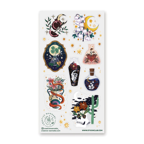 STICKII In the Dead of Night Sticker Sheet