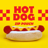 Store stationery or other small items 
Plush hot dog shaped case with gold zip. Store your belongings in style by filling your hot dog bun full. Yum!

Plush Zip Pouches designed and made by SuckUK
Juicy, tasty, sweet and sour. And very cute. Stuff your stuff into something soft, and squishy. Delicious looking plush zip pouches look like foodie treats but instead of calories, they hold your everyday essentials. From cheesy slices to sickly treats, each pouch is designed to be irresistible and practical. Perf