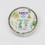 Plants PET Clear Tape