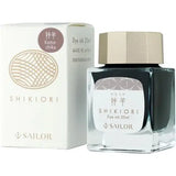 The "Four Seasons" series is inspired by the four seasons of sailors.
Please enjoy the writing instruments that make you feel the four seasons woven by the nature of Japan. Water-based dye inks.

Shikiori Series Mini Bottle Ink for Fountain Pens&nbsp;
Includes 1 x 20 ml Water Based Dye
This is a series that feels like the four seasons of the world and is made by Japanese nature. This ink is based on the color of the season.

The 20ml mini size makes it perfect for collecting small quantities.
The packaging 