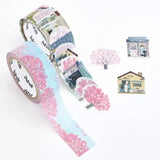 Sakura Path Washi Roll Sticker Bande