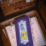 Sakuradragon - Sakura Street Ink A5 Slim Notebook

Feed Me dino knows that you think he is cute but he wants your to actually use this notebook when you buy it.

Dimensions: 4.25in x 8.25in (Same as standard Traveler's notebook inserts)
Paper: Double-sided offset paper
Pages: 64

Message from sakuradragon:&nbsp; I've tested with my own inks and pens and there is no bleeding or feathering. There is minimal ghosting except with extremely dark/heavy inks that may bleed through.