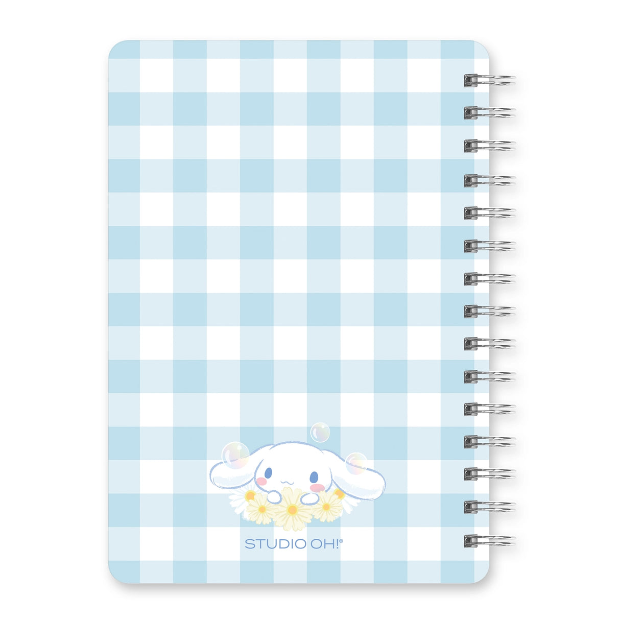 Let your ideas bloom with this Cinnamoroll™ Agatha Notebook! This spiral-bound journal features 208 lined pages, colorful reminder and tab stickers, and a double-sided pocket—perfect for planning, journaling, or gifting to any Sanrio stationery lover.