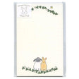 A new collection of double-sided memo pads has arrived! Both sides will have different illustrations and can be used according to your personal desire.

Size: 80×126 mm / 20 sheets of the same design bound
Material: Paper
