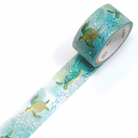 Saien Sea Turtle Washi Tape