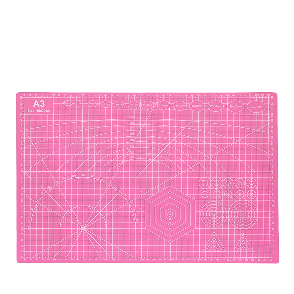 Self-Healing Cutting Mat - A3

Upgrade your crafting workspace with this durable A3 Self‑Healing Cutting Mat, designed to support all your cutting, trimming, and precision‑crafting needs. Whether you're working on scrapbooking, sewing, model building, or everyday DIY projects, this mat provides a reliable, smooth surface that protects your tools and your table.

The self‑healing surface reseals after each cut, keeping the mat looking clean and extending its lifespan. Clear grid lines help you measure, align