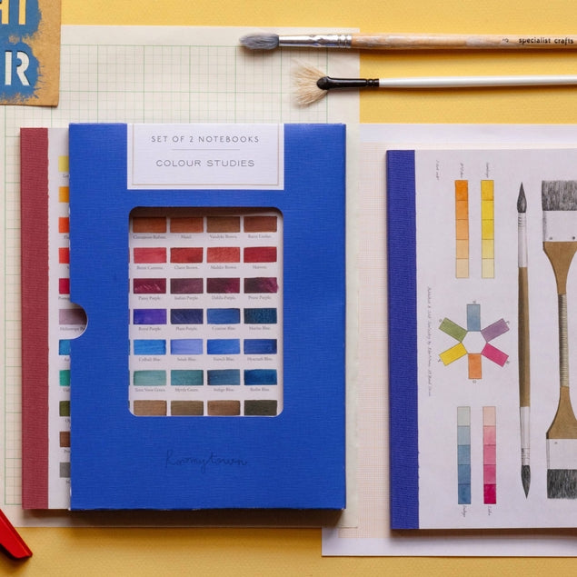 Juego de 2 cuadernos - Estudios de color