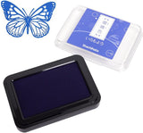 Inspired by traditional Japanese colors, Shachihata Iromoyo ink pads add a refined, earthy touch to any art project. They use oil-based pigment ink that’s acid-free, fast-drying, lightfast, and water-resistant. The ink also has a subtle sparkle to give your work extra shine. The pad’s ultra-fine fibers ensure the ink transfers cleanly to stamps with minimal pressure.