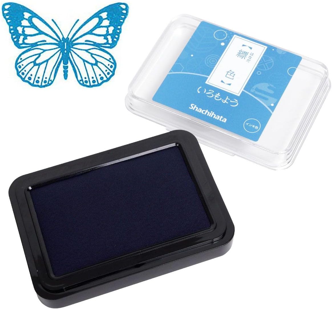 Inspired by traditional Japanese colors, Shachihata Iromoyo ink pads add a refined, earthy touch to any art project. They use oil-based pigment ink that’s acid-free, fast-drying, lightfast, and water-resistant. The ink also has a subtle sparkle to give your work extra shine. The pad’s ultra-fine fibers ensure the ink transfers cleanly to stamps with minimal pressure.