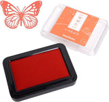 Inspired by traditional Japanese colors, Shachihata Iromoyo ink pads add a refined, earthy touch to any art project. They use oil-based pigment ink that’s acid-free, fast-drying, lightfast, and water-resistant. The ink also has a subtle sparkle to give your work extra shine. The pad’s ultra-fine fibers ensure the ink transfers cleanly to stamps with minimal pressure.