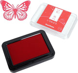 Inspired by traditional Japanese colors, Shachihata Iromoyo ink pads add a refined, earthy touch to any art project. They use oil-based pigment ink that’s acid-free, fast-drying, lightfast, and water-resistant. The ink also has a subtle sparkle to give your work extra shine. The pad’s ultra-fine fibers ensure the ink transfers cleanly to stamps with minimal pressure.