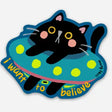 I Want To Believe Vinyl Sticker by ShangDaili

Only a true cat person would understand exactly how to capture a cats complex personality in a single image. ShangDaili is the perfect artist to represent all cat lovers with their wonderful art!