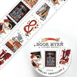 Book Wyrm Stamp Washi Tape – Dragons Who Hoard Books!
📚🐉 Why hoard gold when you can hoard books?
Meet the Book Wyrms — wise, whimsical dragons who’ve traded their treasure chests for full bookshelves. Perfect for bookworms, dragon lovers, fantasy fans, and anyone whose TBR pile is starting to look a little monstrous (in the best way).

💌 Stamp-Style Design
This tape is designed with individual stamp-like panels, making it great for cutting and using like stickers — ideal for journaling, snail mail, or a