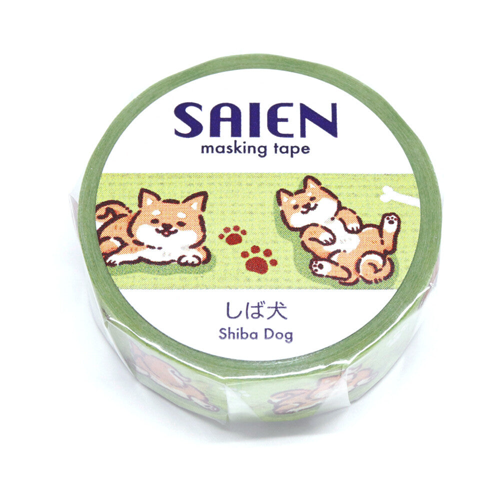 SAIEN - Shiba Dog Washi Tape