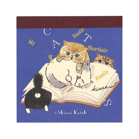 Living with a cozy cat, lazily sleeping, pretending to read a book, just walking. The cats don't try to convey anything, just simply existing and doing things that are seriously incomprehensible. The world softens a little and is colored with the gentle touch of these cats. This series depicts cats blending into such daily life.