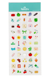 Shooley Small Things Sticker Sheet

Clear vinyl sticker sheet. Each sheet comes with a backing card. Sticker material is water resistant.