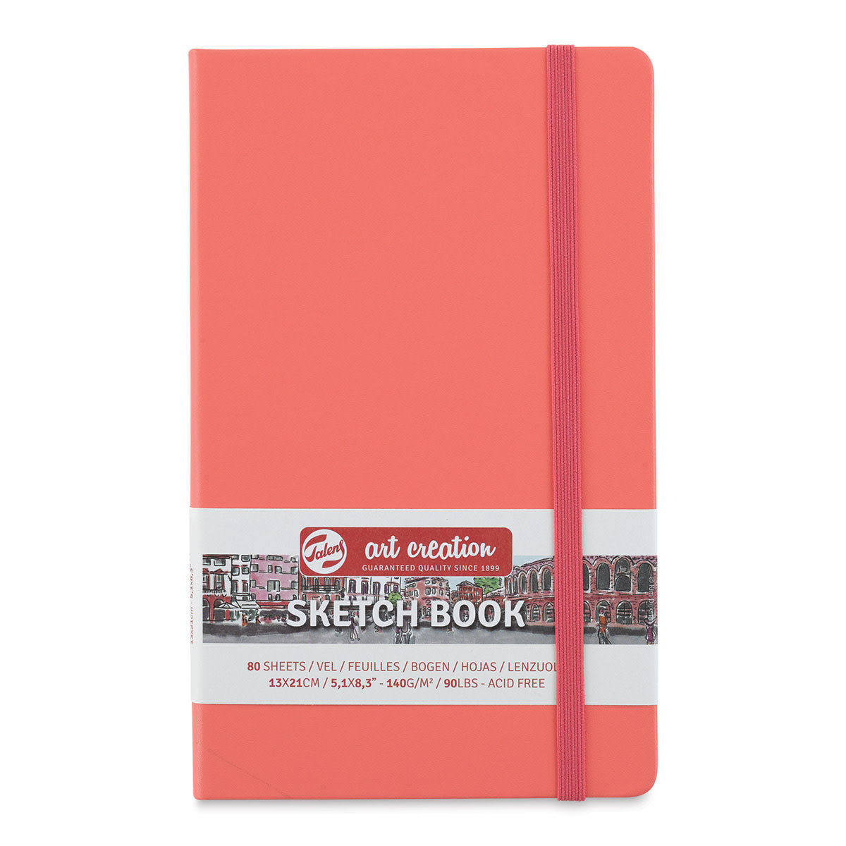Sketch Book 5.1" x 8.3" Coral