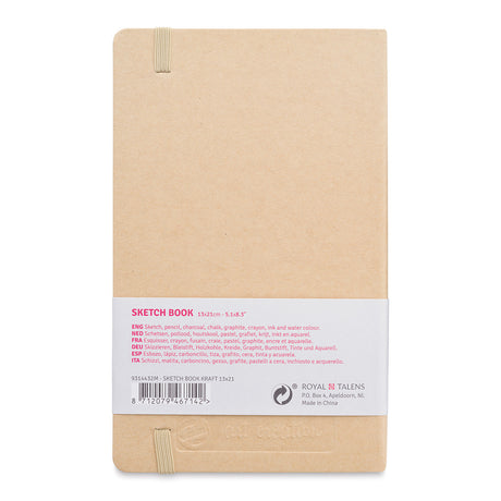 Sketch Book 5.1" x 8.3" Kraft
