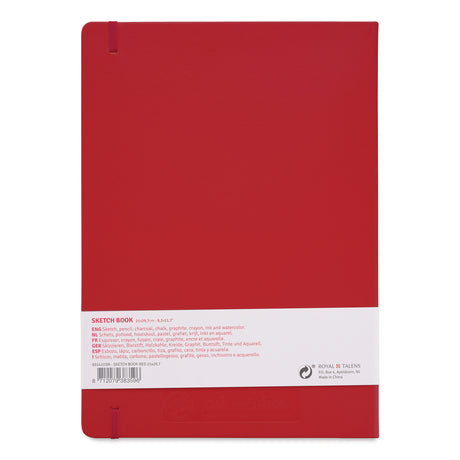 Sketch Book 8.3" x 11.7" Red