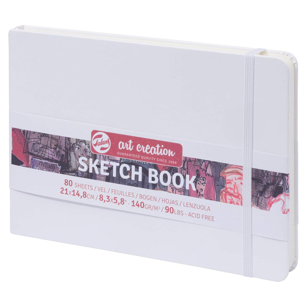 Sketch Book 8.3" x 5.8" White