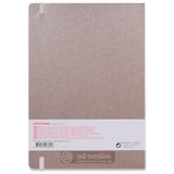 Cuaderno de bocetos 8,3" x 11,7" color champán rosado