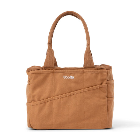 Your art is bold. Your bag should be too. The world's most loved art supply bag, pottery tool bag &amp; knitting project bag – backed by over 10,000 global artists!

✌️ 15 stunning colors ✌️

🌈 Over 30 Pockets Of Varying Sizes

🌈 Slanted Skinny Pockets : For your most-loved tools that beg for your attention (carving tools, knitting needles, crochet hooks

🌈&nbsp;Large Interior Storage + 2 interior pockets: Perfect for carrying glazes, knitting yarn, crochet supplies, and craft supplies

🌈 Phone &amp; Wa