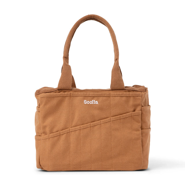 Your art is bold. Your bag should be too. The world's most loved art supply bag, pottery tool bag &amp; knitting project bag – backed by over 10,000 global artists!

✌️ 15 stunning colors ✌️

🌈 Over 30 Pockets Of Varying Sizes

🌈 Slanted Skinny Pockets : For your most-loved tools that beg for your attention (carving tools, knitting needles, crochet hooks

🌈&nbsp;Large Interior Storage + 2 interior pockets: Perfect for carrying glazes, knitting yarn, crochet supplies, and craft supplies

🌈 Phone &amp; Wa