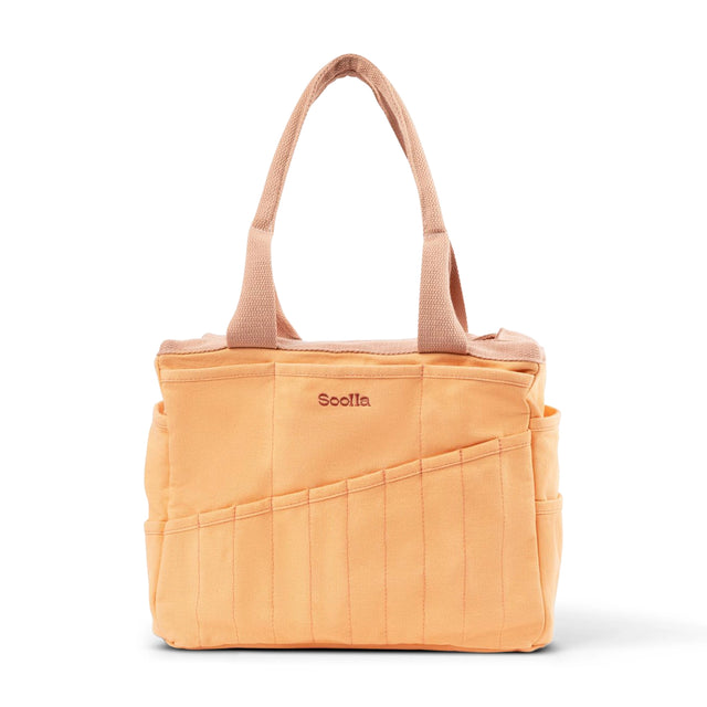 Soolla® Studio Bag – Creamsicle Crush

Your art is bold. Your bag should be too. The world's most loved art supply bag, pottery tool bag & knitting project bag – backed by over 10,000 global artists!