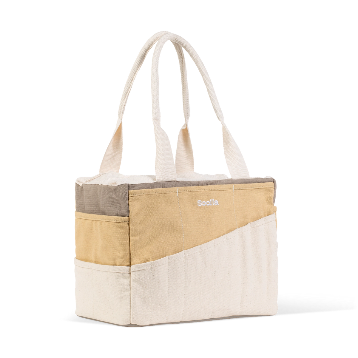 Soolla Studio Artist Bag - Driftwood

Your art is bold. Your bag should be too. The world's most loved art supply bag, pottery tool bag &amp; knitting project bag – backed by over 10,000 global artists!

✌️ 15 stunning colors ✌️

🌈 Over 30 Pockets Of Varying Sizes

🌈 Slanted Skinny Pockets : For your most-loved tools that beg for your attention (carving tools, knitting needles, crochet hooks

🌈&nbsp;Large Interior Storage + 2 interior pockets: Perfect for carrying glazes, knitting yarn, crochet supplies,